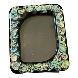 Paua Shell 5 x 3 picture oval site frame New Zealand.